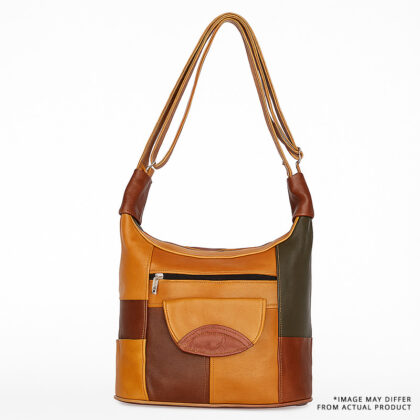 Heritage Patchwork Leather Shoulder Bag